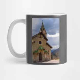 Church in Mione, North East Italy Mug